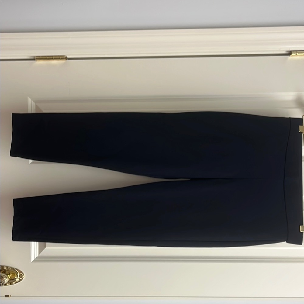 Theory Blue Ankle Cropped Pants